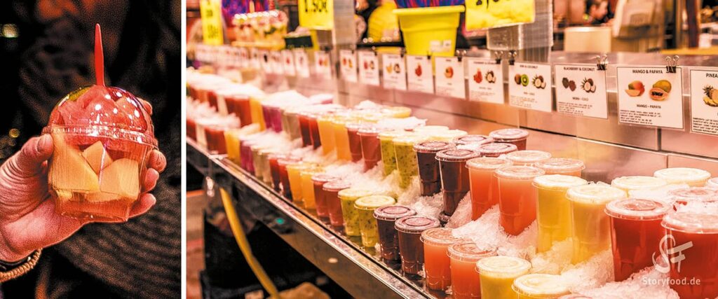 Barcelona Mercat la Boqueria Smoothie