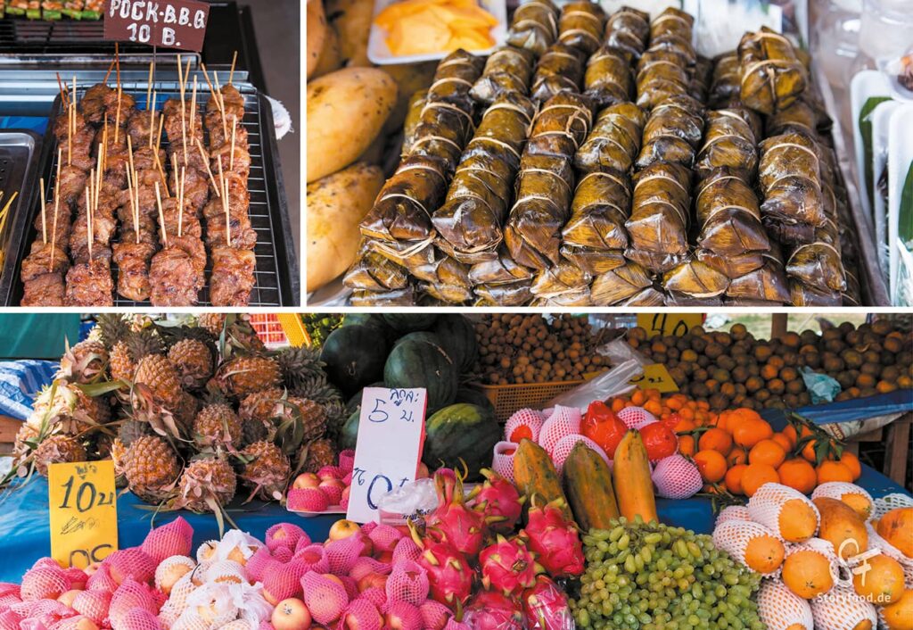 Khao Lak Markt Obst